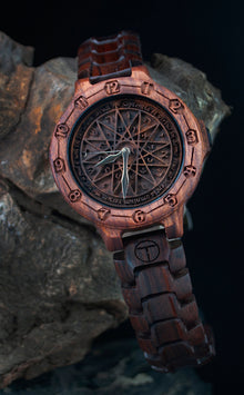 Solomon Pentacle — Palisander Wooden Watch