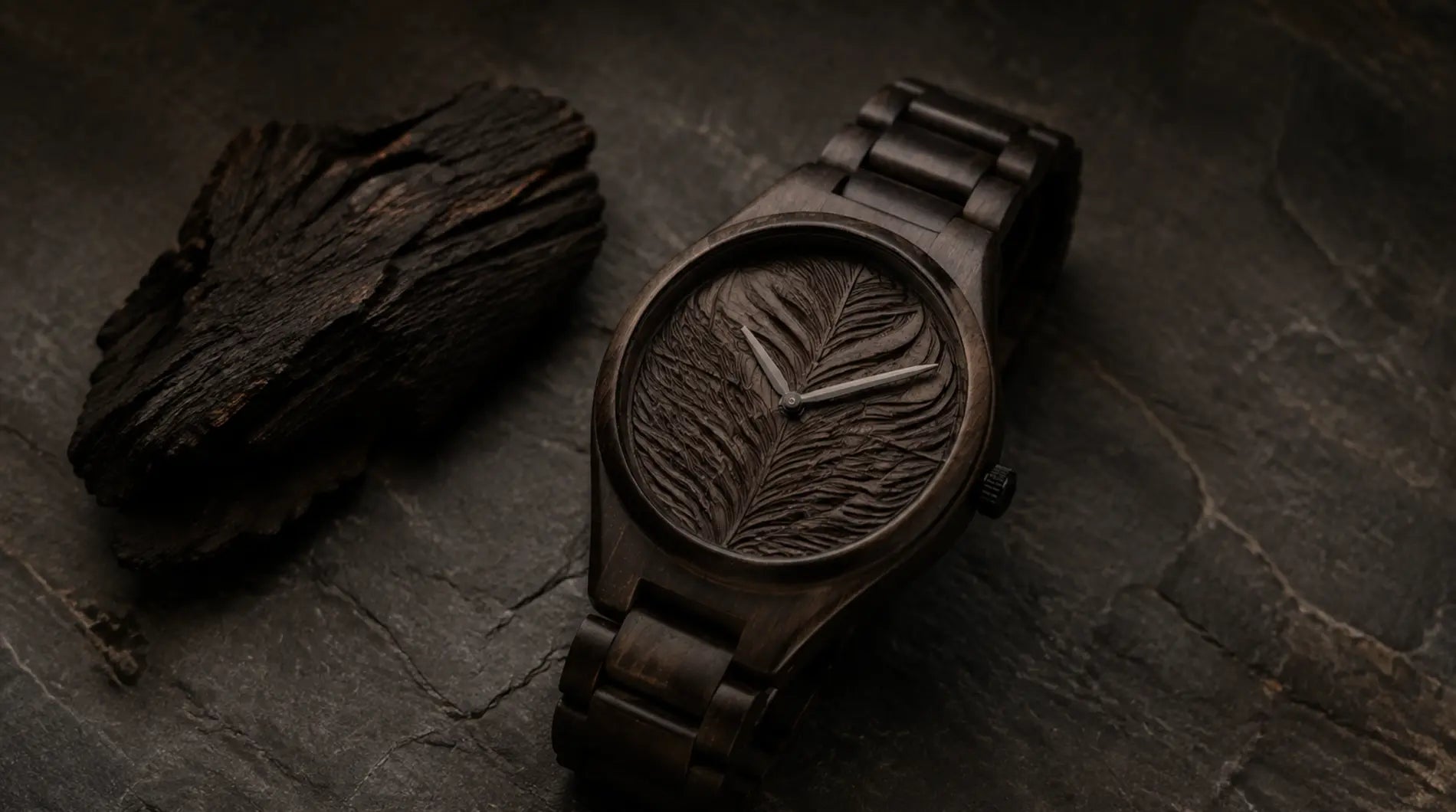Rare natural woods used for KRISTAN TIME watches